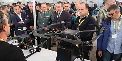 Exposición Drones Policiales 2018