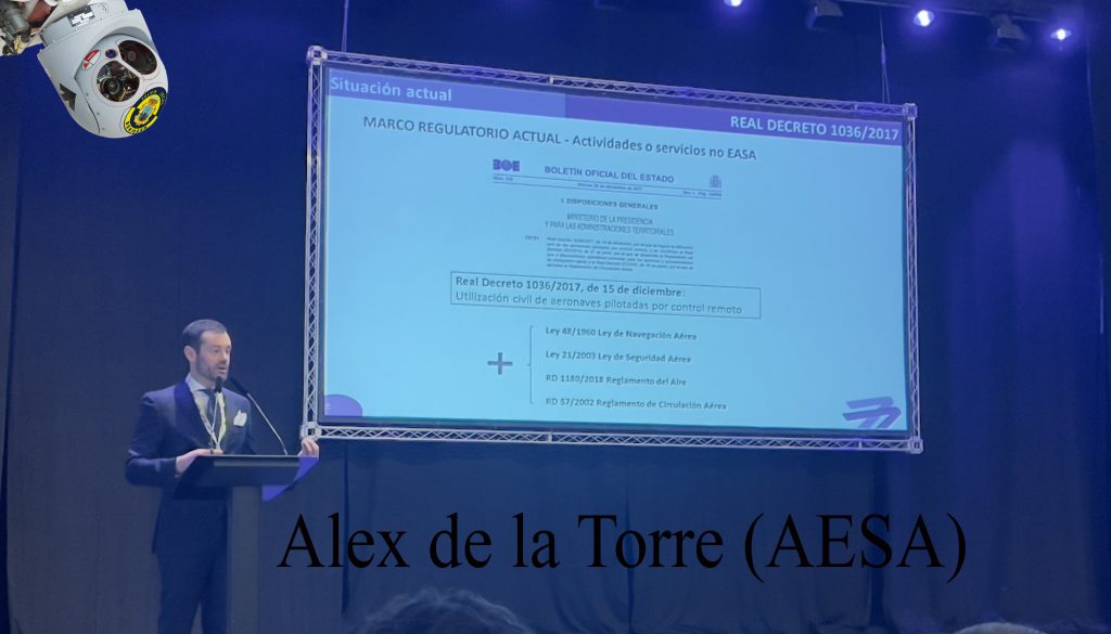 Drones Policiales - UAS NO EASA Alex de la Torre (AESA)